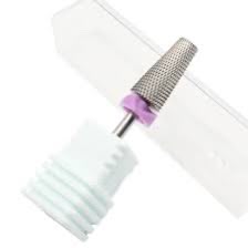 Fresa Carburo Tungsteno Cónica Torno Uñas