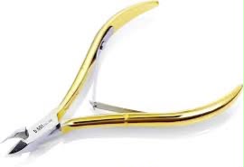 Corta Cutículas NB Leda Chapado Oro