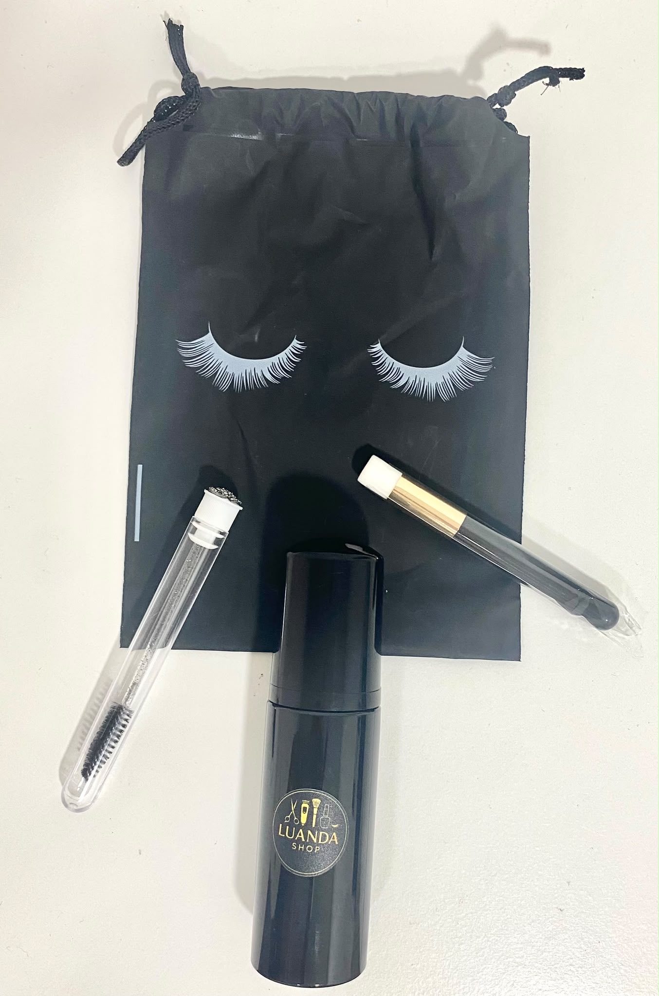 Estuche Pestañas Limpiador Rizador Luanda