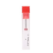 Broca Fresa Flame Roja Torno Manicura