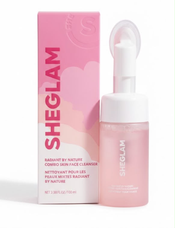 SHEGLAM Radiant by Nature Face Cleanser con Brocha